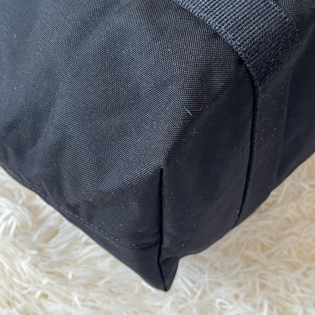 美品✨Herve Chapelier トートバッグ　舟型　ハンドバッグ　ブラック