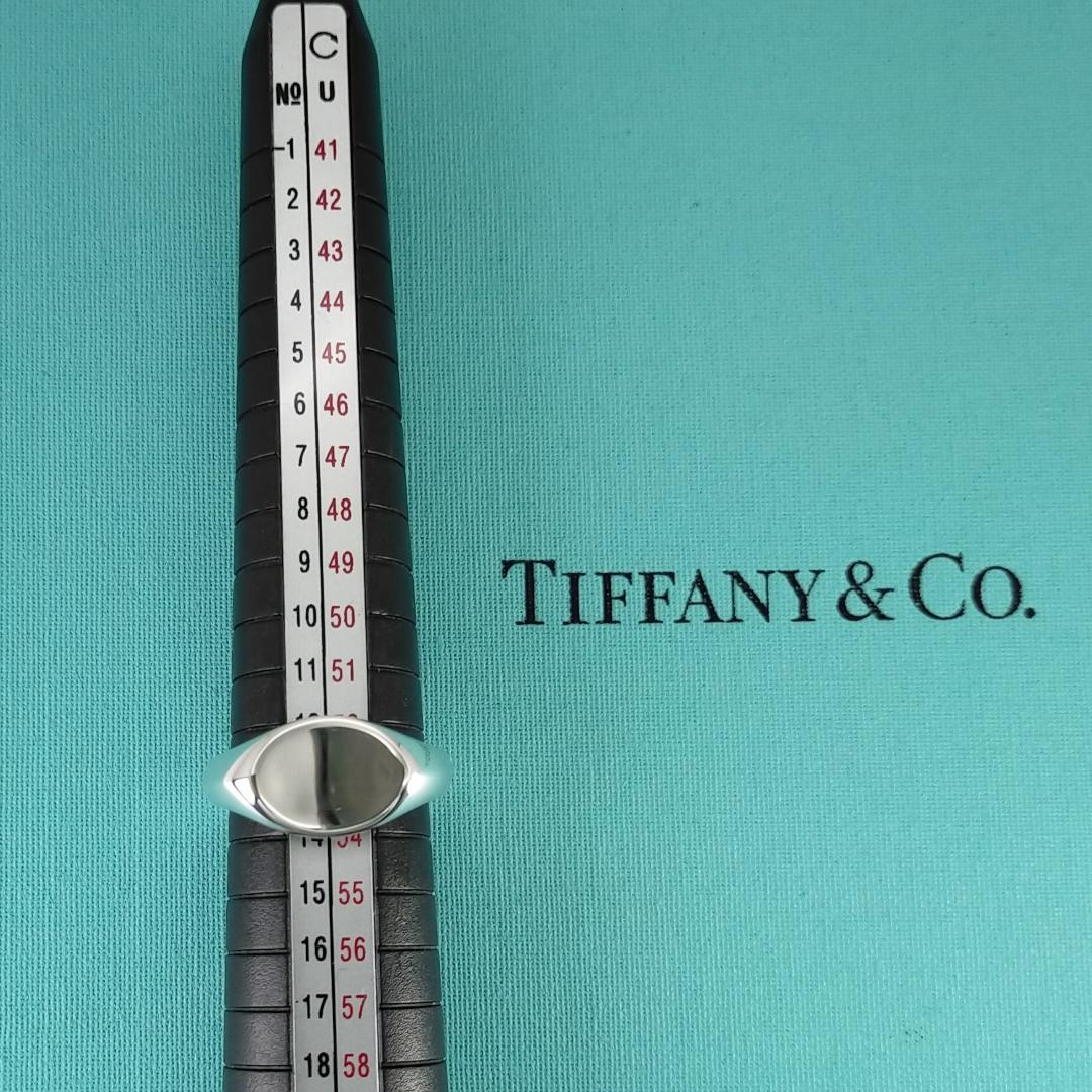 ●SALE●【ティファニー】シグネット　リング　１３号　2381