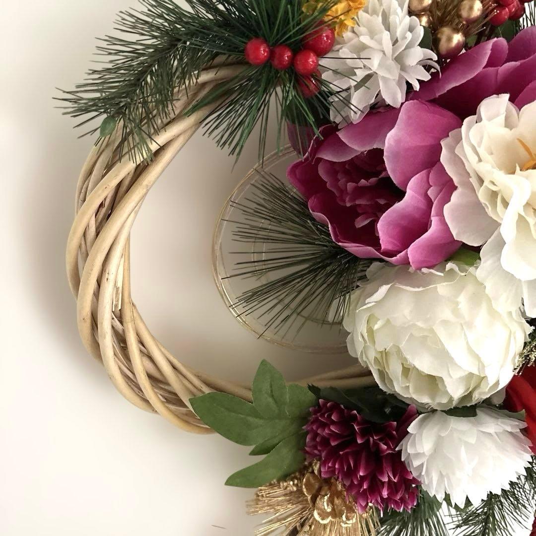 ＊daffy&stella＊　フラワーリース＊　　クリスマスリース