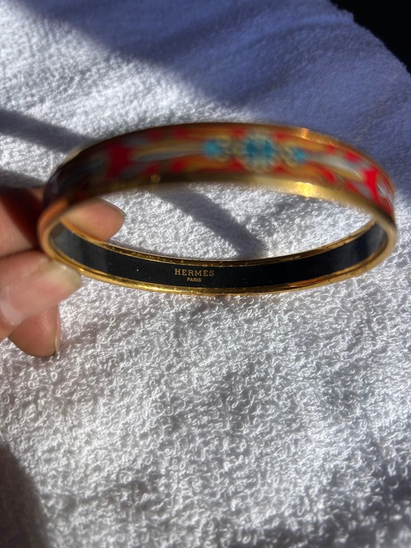 エルメス HERMES エマイユPM バングル
