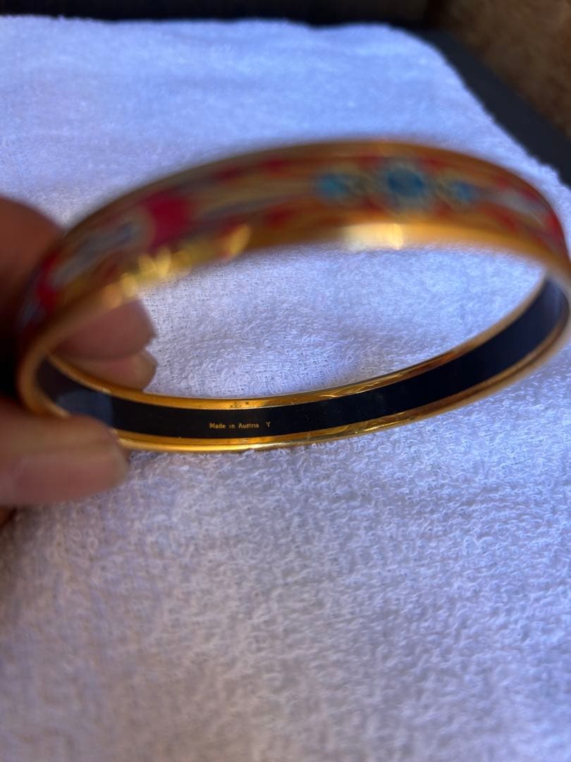 エルメス HERMES エマイユPM バングル