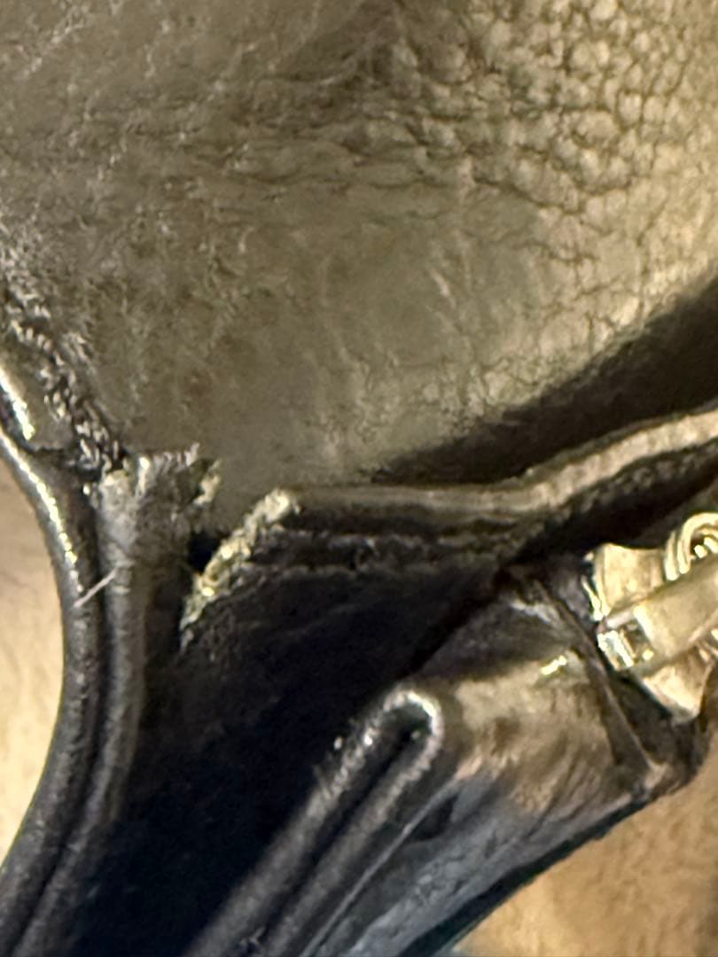 クロムハーツ ワンジップクロスボタンレザーウォレット 1zip WALLET財布