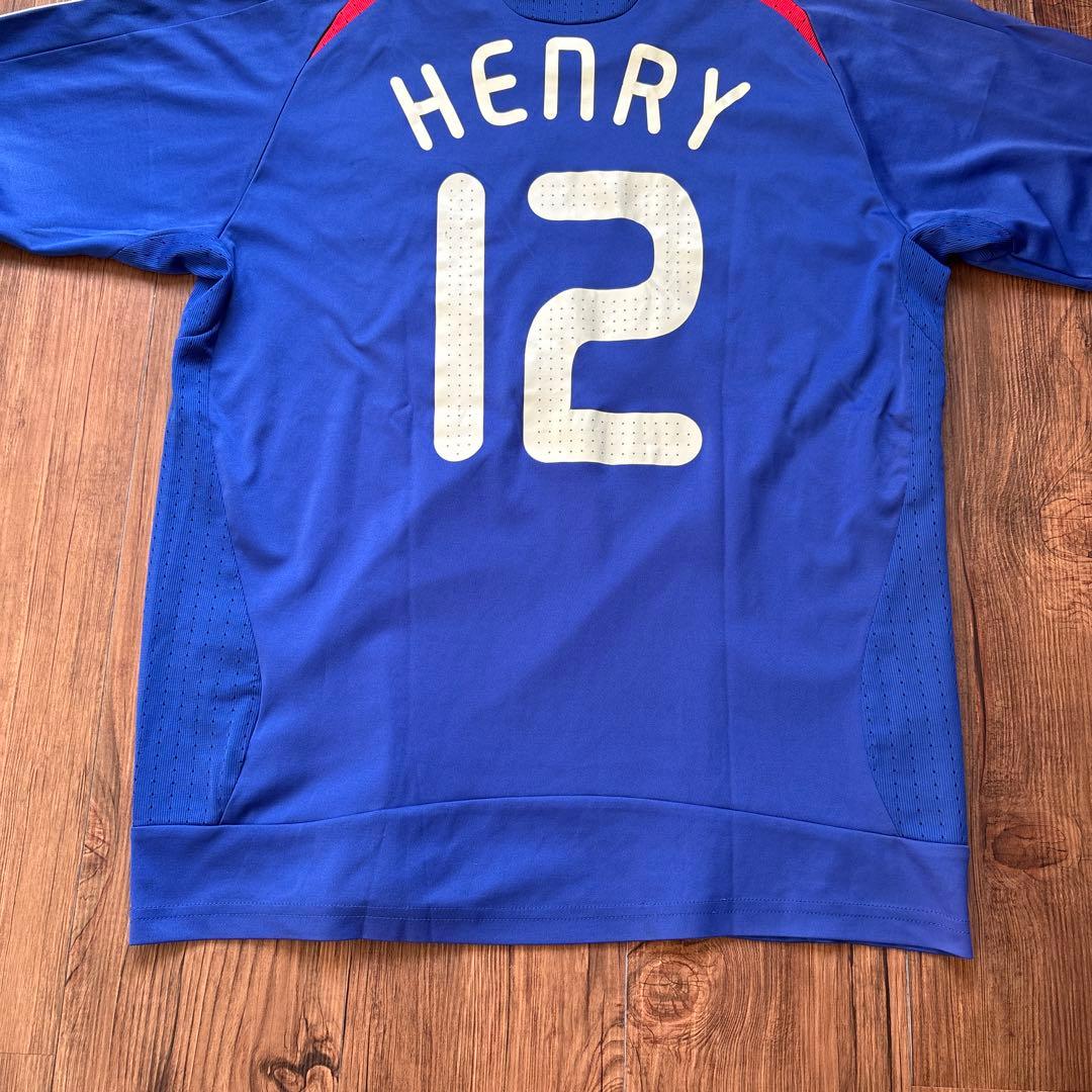 adidas アンリ フランス代表　サッカーユニフォーム　07／08