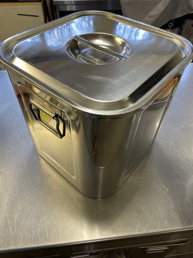 三宝産業　YUKIWA DEEP KITCHEN POT 59リットル 蓋、取手