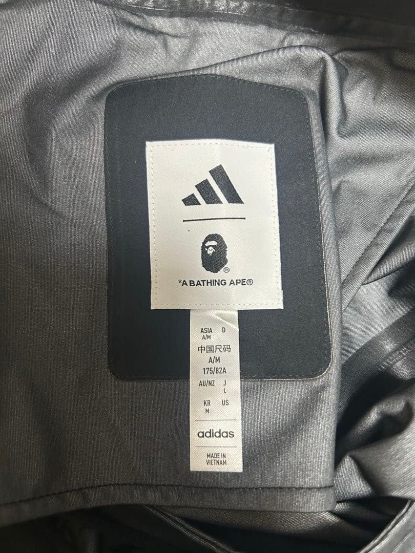 【極美品】アディダス×A BATHING APE　カモ　パンツ　サイズM