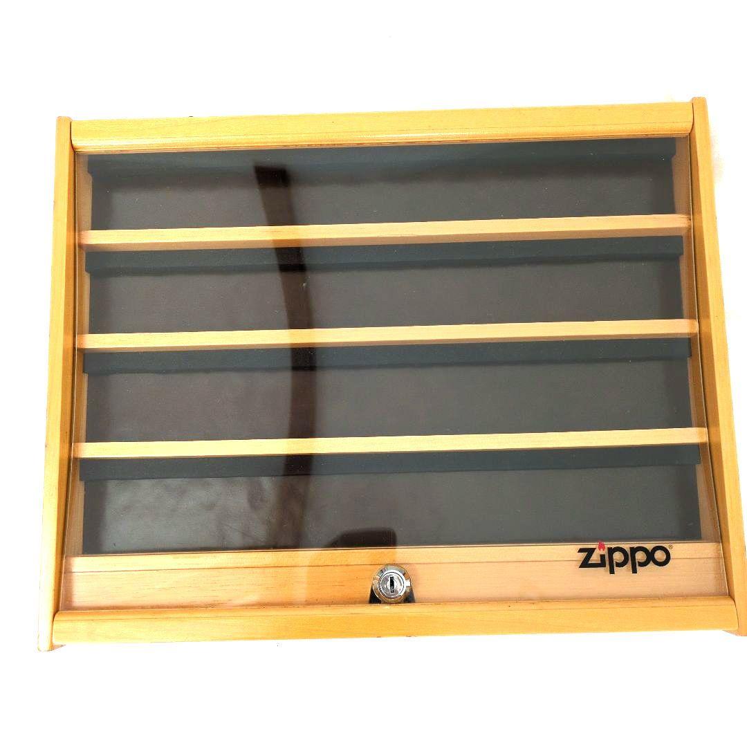 ZIPPO 木製コレクションケース　壁掛け収納