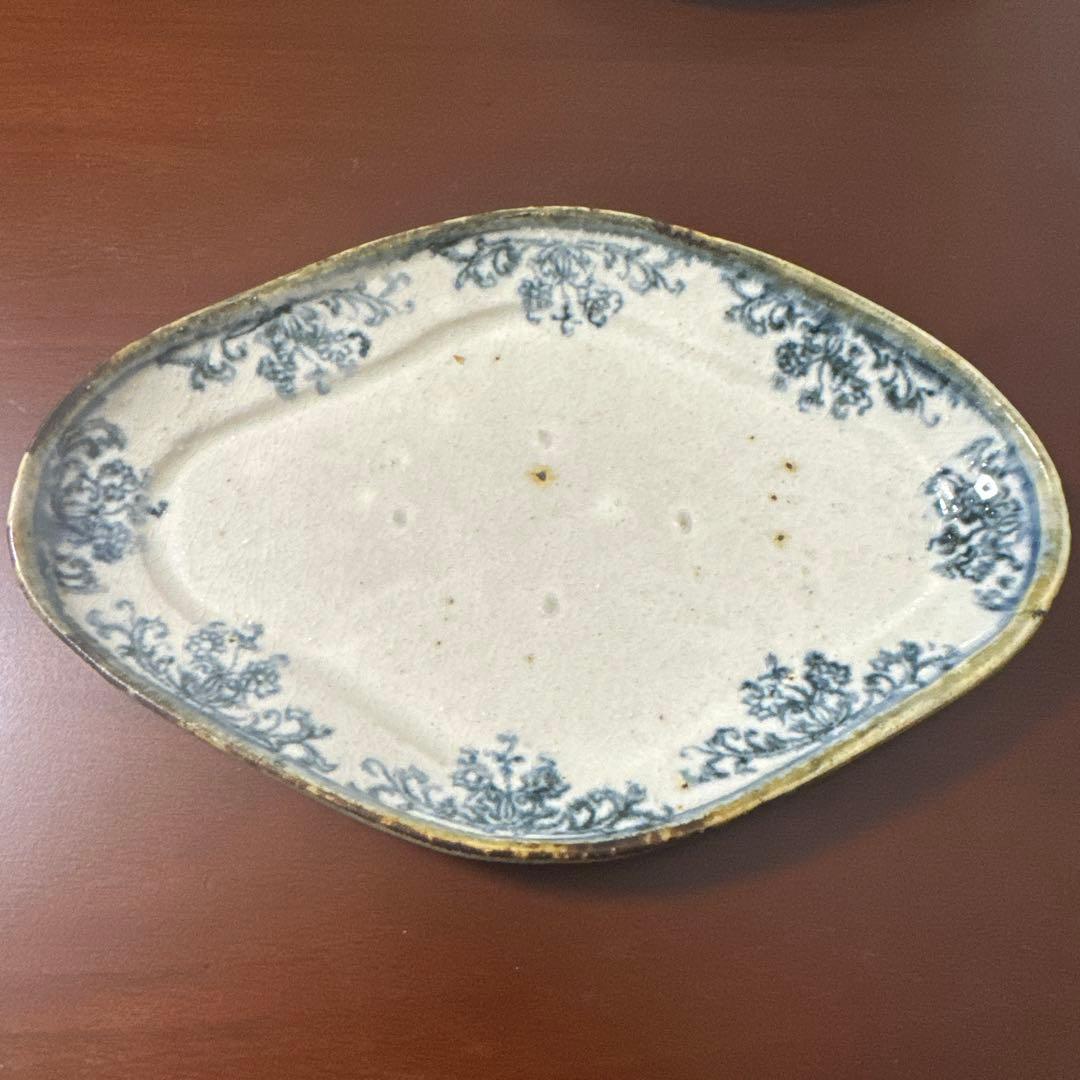 コウホ窯　ひし形プレート2枚セット