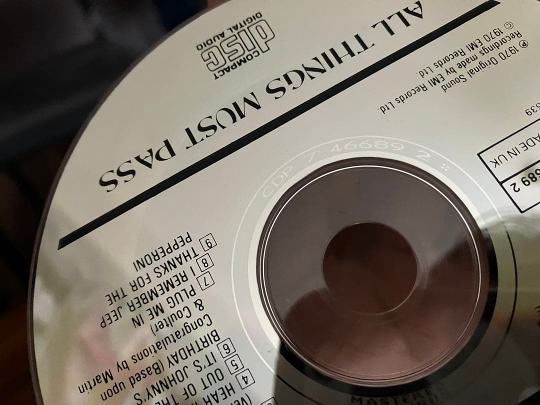 e Harrison 英国高音質nimbus最初期プレス 1987