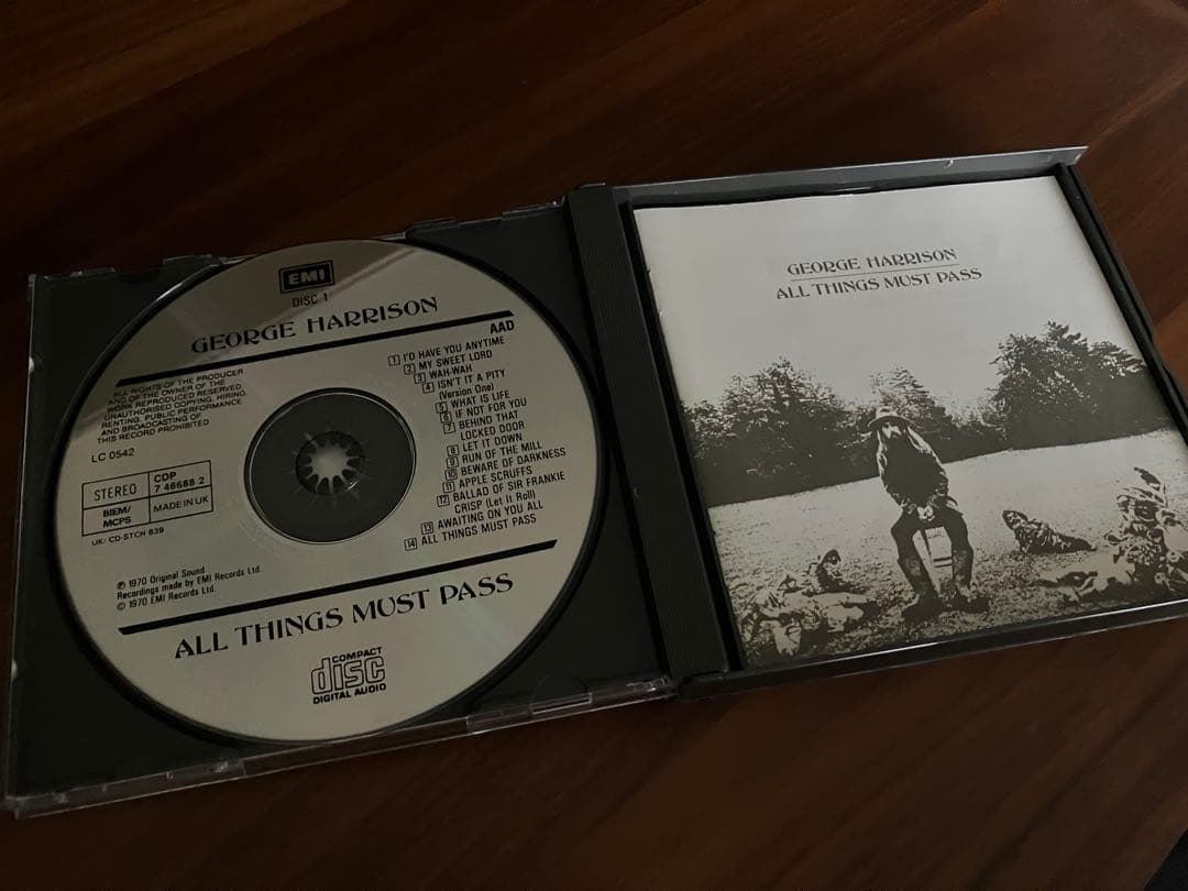 e Harrison 英国高音質nimbus最初期プレス 1987