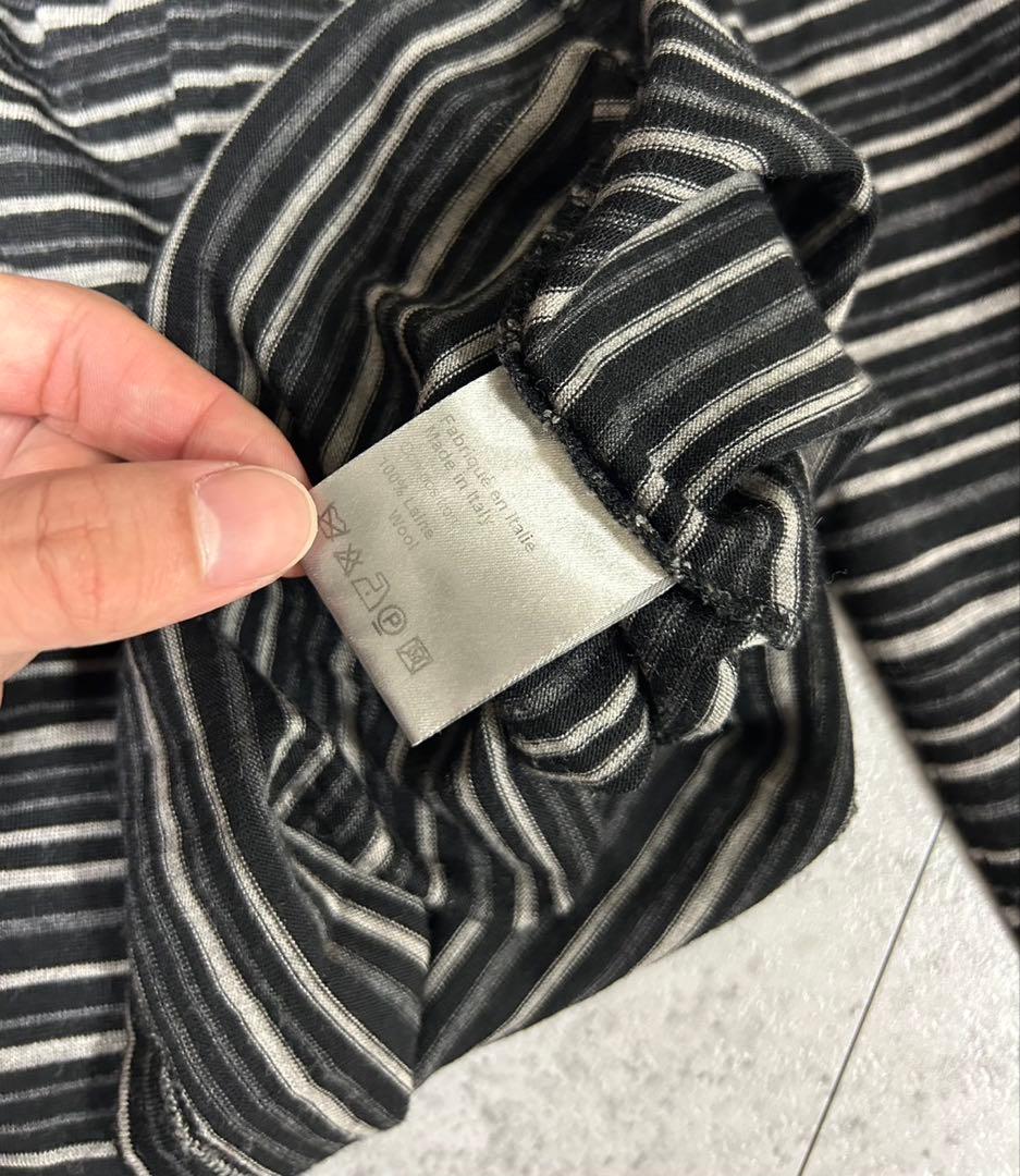 Dior Homme AW08 BEE ウール　ボーダー　ロンT