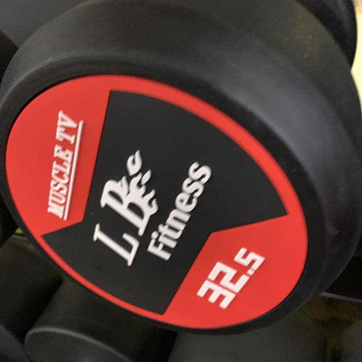 ラバーダンベル　35kg 2個