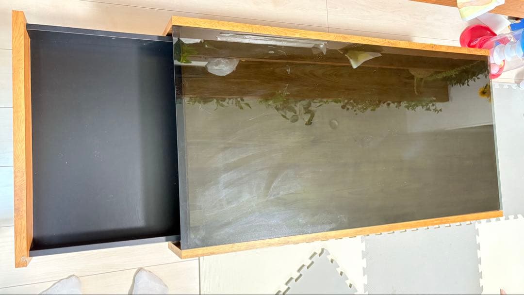 ビンテージスタイル ローテーブル 105cm