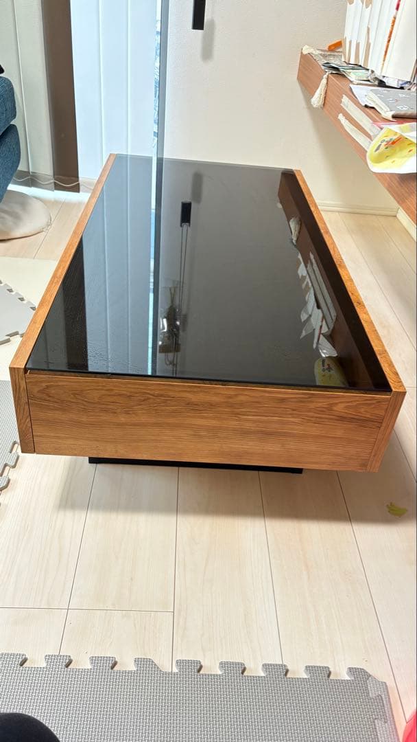 ビンテージスタイル ローテーブル 105cm