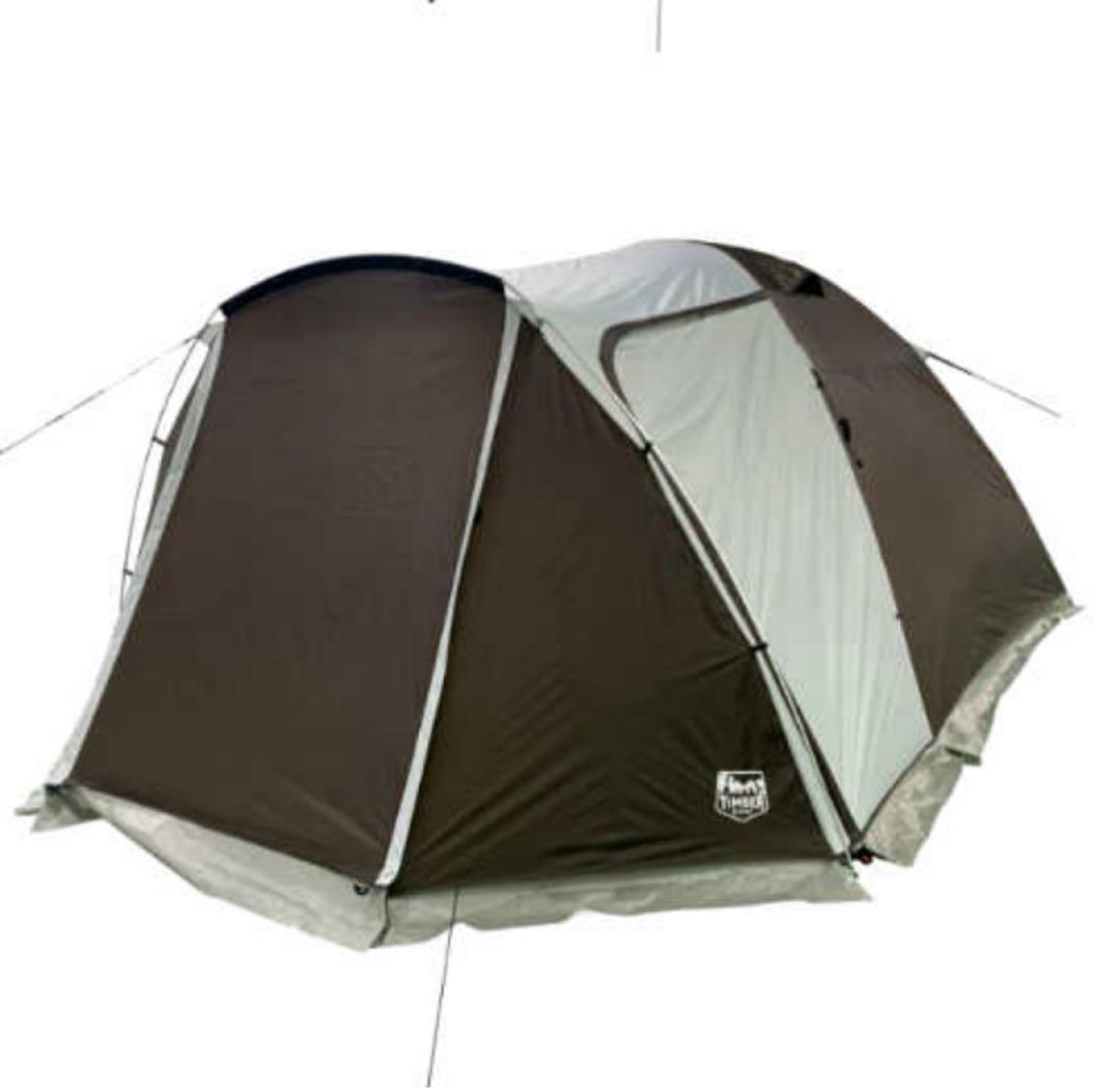 【新品】TIMBER RIDGE ティンバーリッジ 2ルームテント 6人用