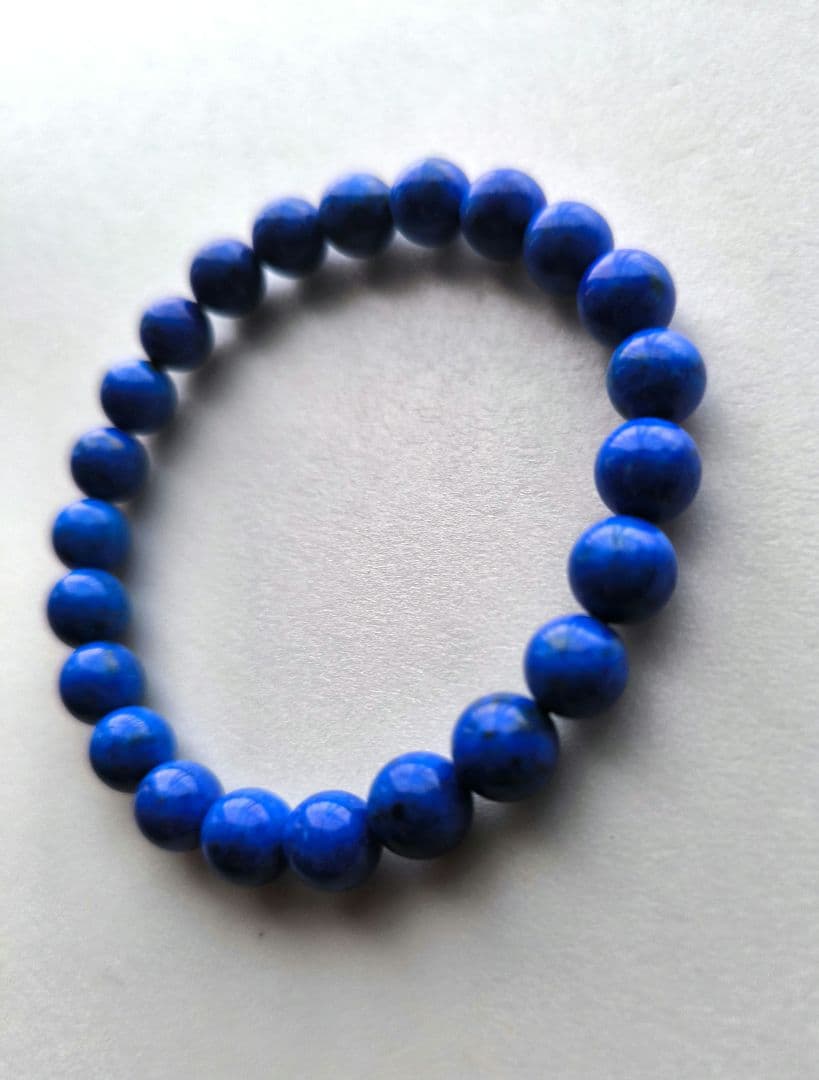 希少レア☆ライトブルー ラピスラズリ ブレスレット 天然石