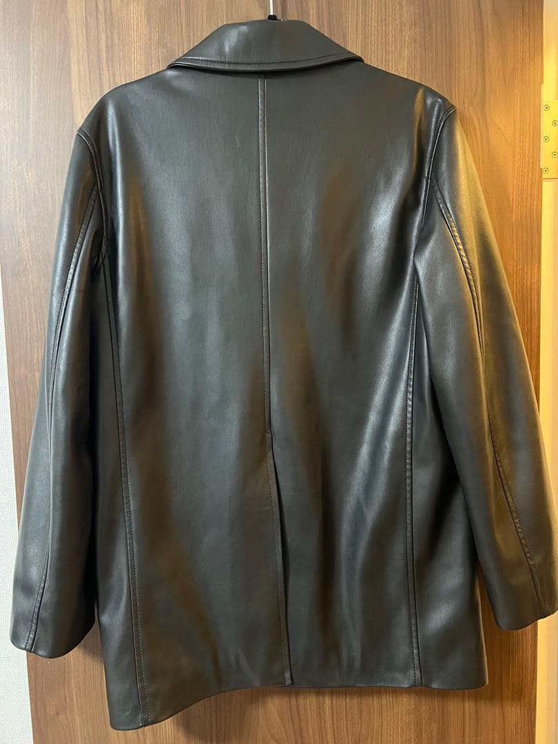 TODAYFUL エコレザー　ステンカラージャケット　サイズ38