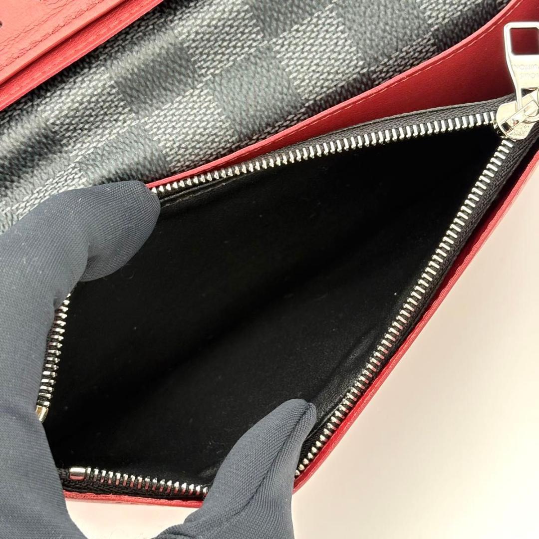 ルイヴィトン 長財布 ダミエ グラフィット ポルトフォイユ ブラザ 2277