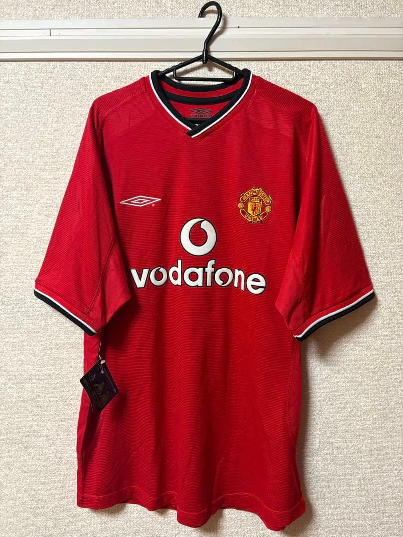 【正規品・タグ付き】 ベッカム マンチェスターユナイテッド 00/02