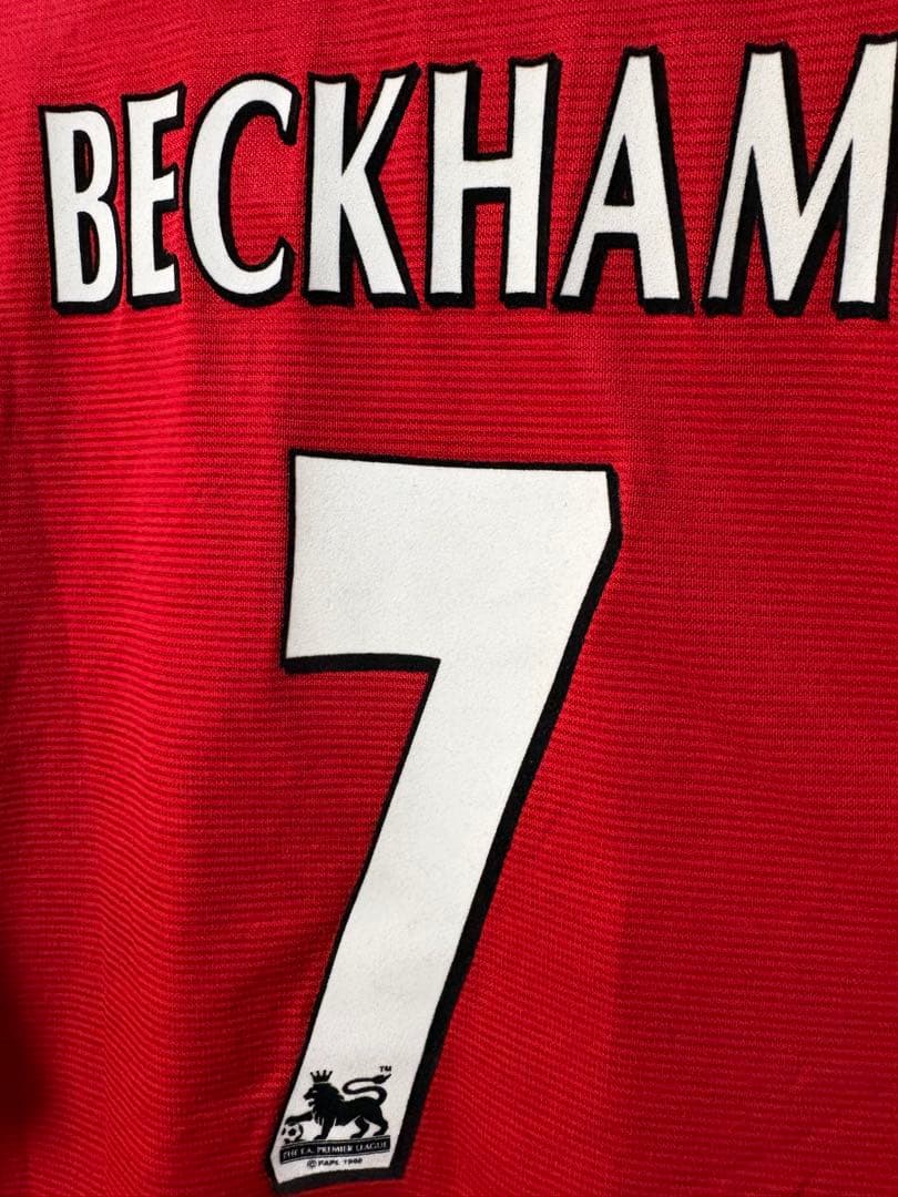 【正規品・タグ付き】 ベッカム マンチェスターユナイテッド 00/02