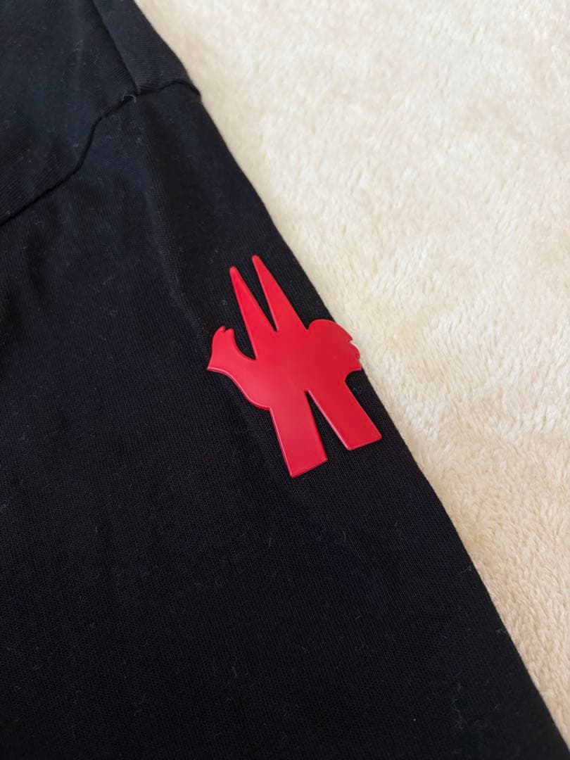 MONCLER メンズ モンクレール 長袖 ロング Tシャツ 黒 M カットソー