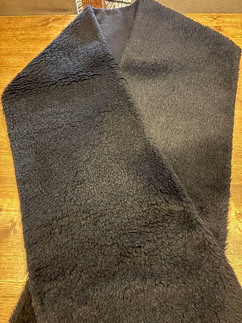 MAX MARA☆テディベアストールマフラー(ブラック)