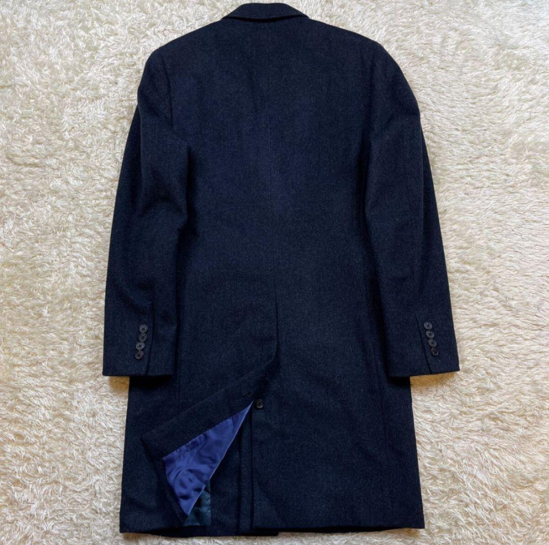 【極美品】 ポールスミス カシミヤ チェスターコート 現行タグ ロングコート