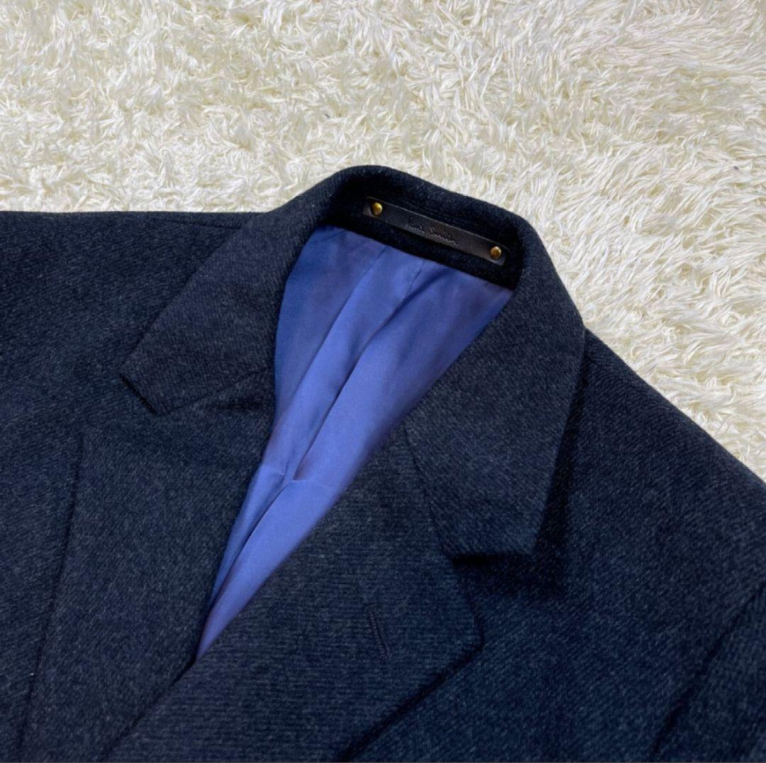 【極美品】 ポールスミス カシミヤ チェスターコート 現行タグ ロングコート