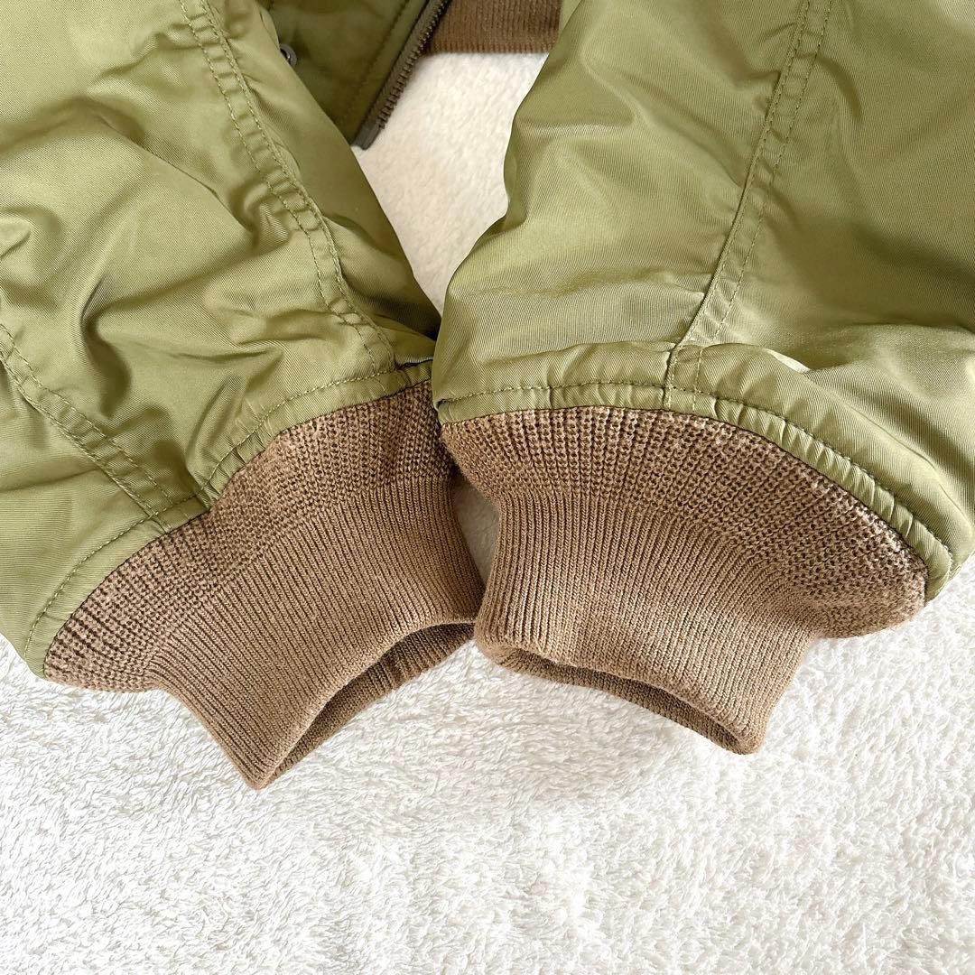 MOUSSY マウジー N-2B ミリタリージャケット F カーキ　Y2K