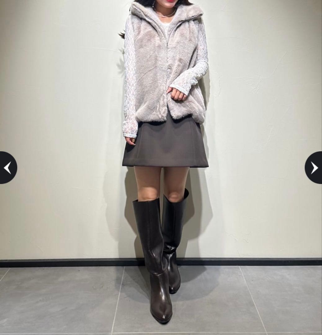 新品 Arpege story アルページュストーリー ファージップベスト