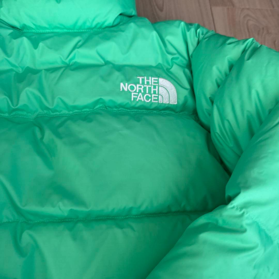 THE NORTH FACE ライトグリーン ダウンジャケット XS 700