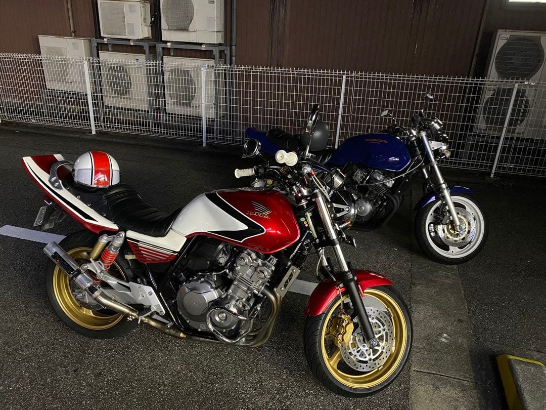 あいうえお　cb400sf テールカウル