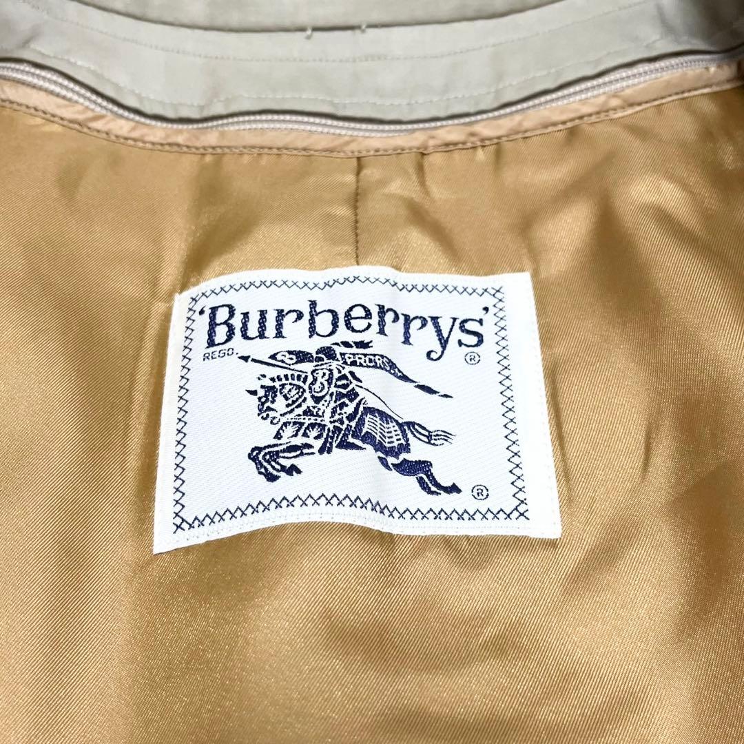 バーバリーズ　トレンチコート　ライナー　ロング　ノバチェック　ベルト　ベージュ