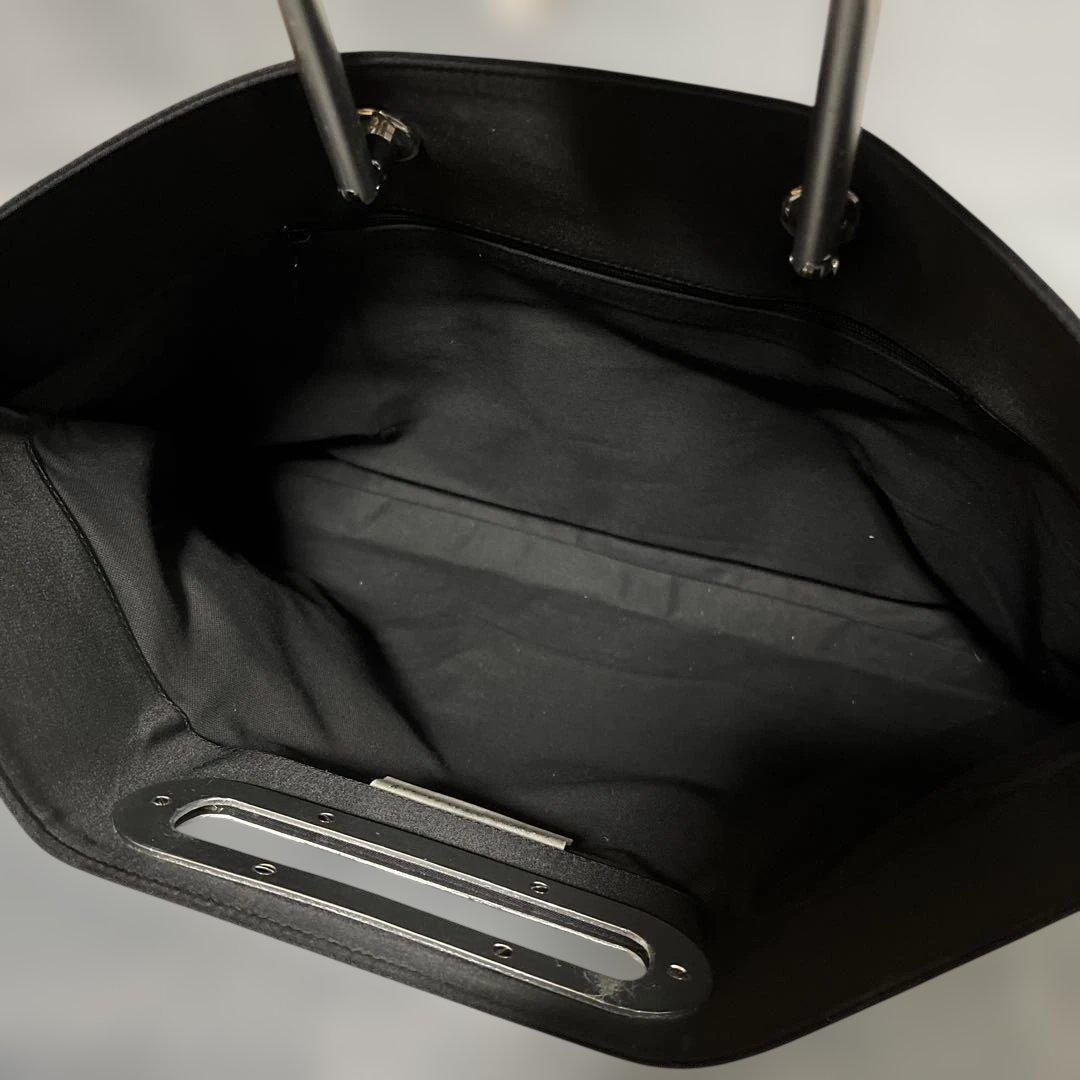 激レア美品✨80sトキオクマガイ　ロゴ型押トートバッグ　ナイロン　A4可