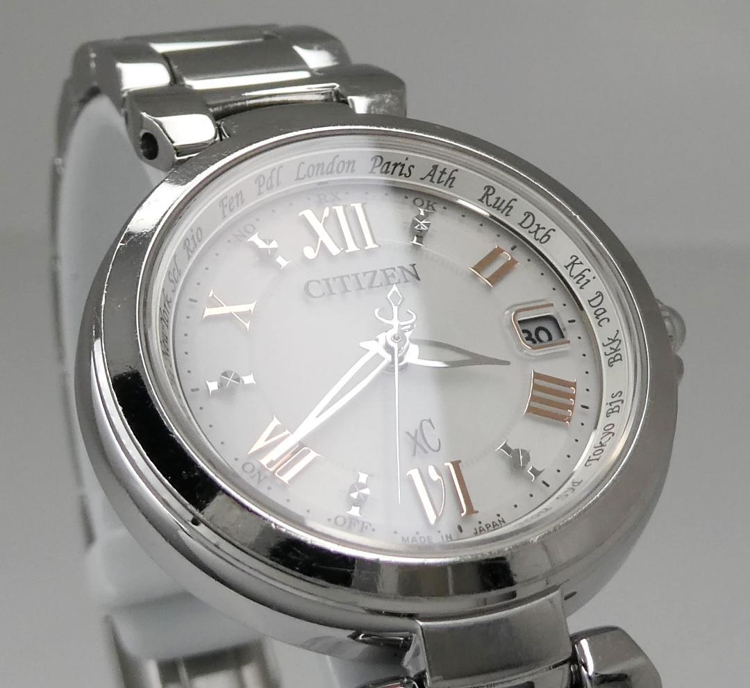 ✴良品稼働品 シチズン xC ハッピーフライト 電波ソーラー 17㎝ 現行販売品