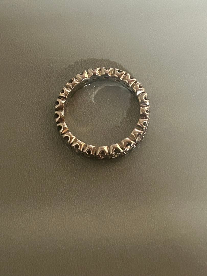 Pt1000 フルエタニティリング