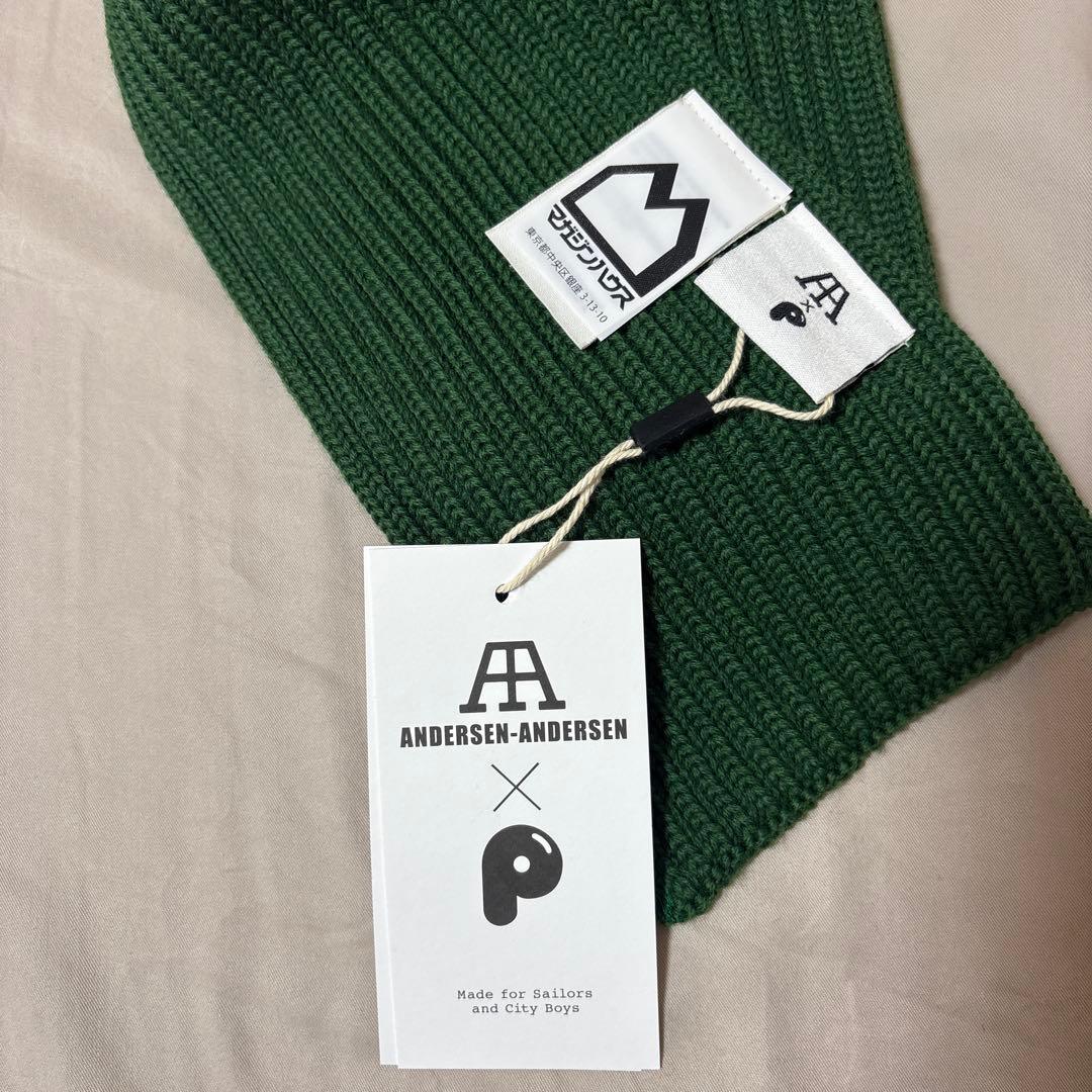 【新品未使用】ANDERSEN-ANDERSEN × POPEYE マフラー
