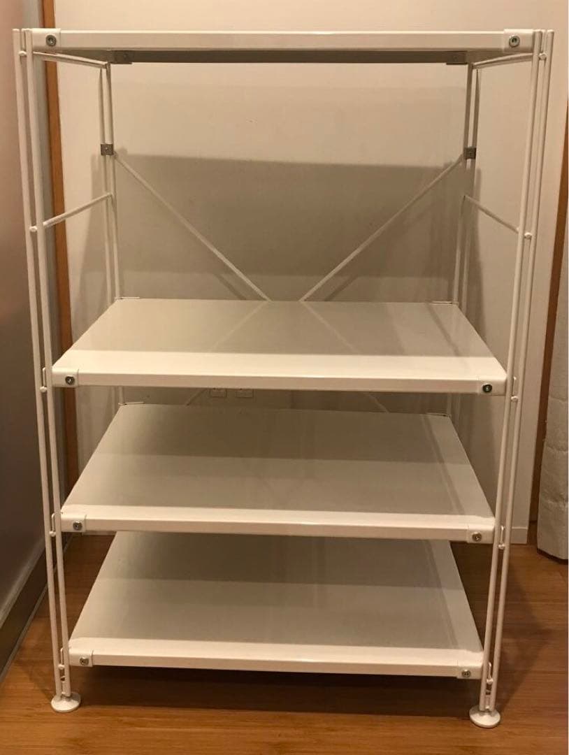 無印良品　スチールユニットシェルフ　小