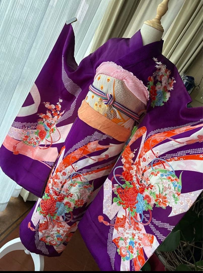 7歳七五三　着物　フルセット