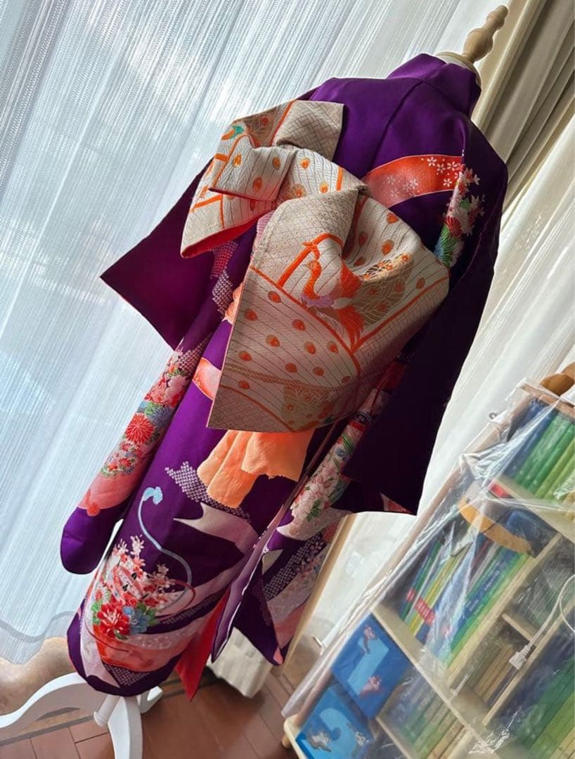 7歳七五三　着物　フルセット