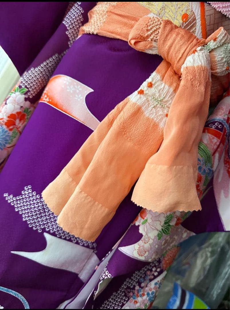 7歳七五三　着物　フルセット