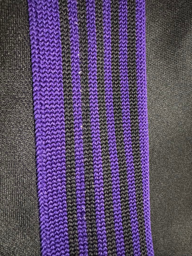 NEEDLES TRACK PANT トラックパンツ　黒×紫