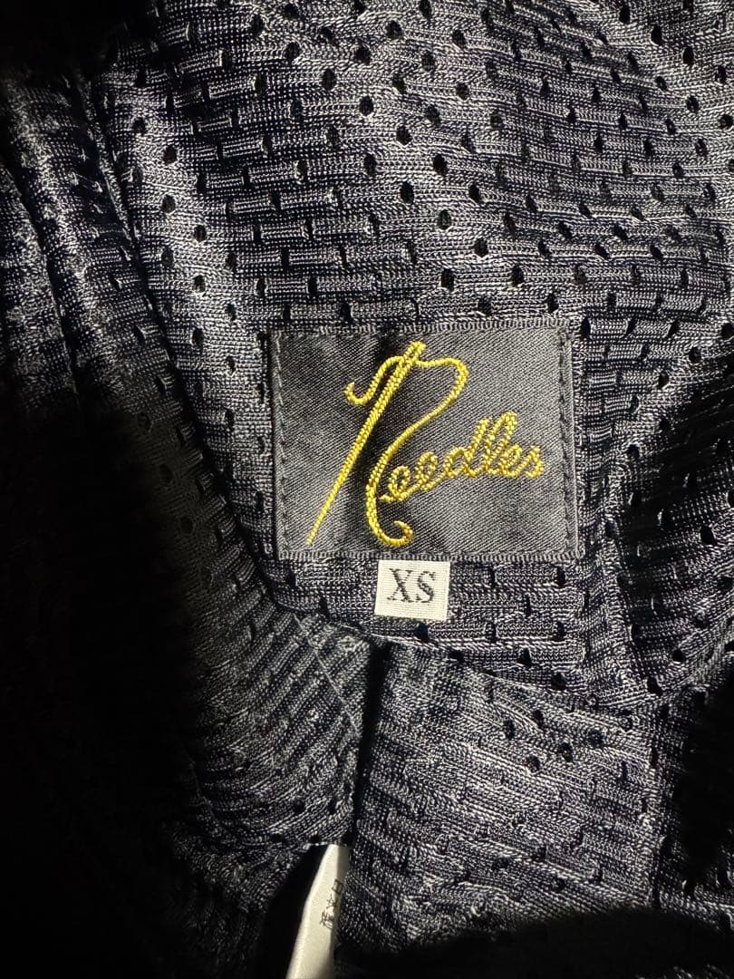 NEEDLES TRACK PANT トラックパンツ　黒×紫