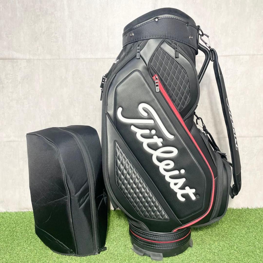 タイトリスト ツアーモデル Titleist キャディバッグ ゴルフバッグ 良品