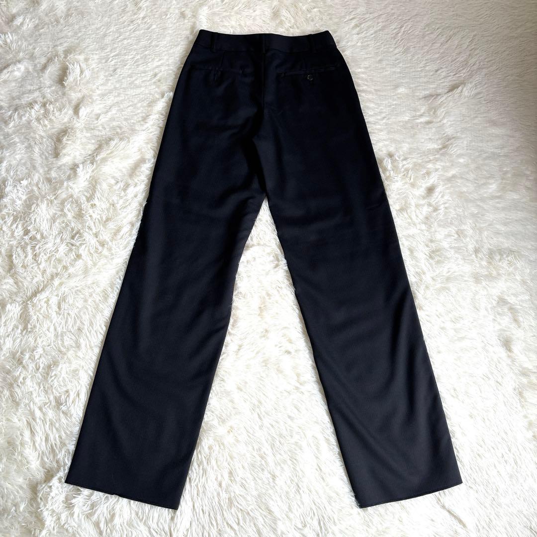 【訳あり】未使用品✨マーガレットハウエル　パンツセットアップ ウール L 黒