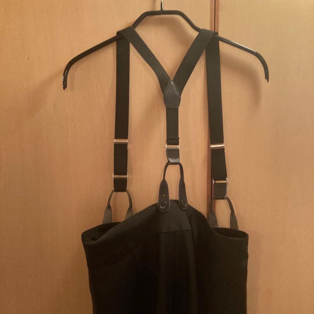 ＜H＞トロピカルハイウエストサスペンダーパンツ