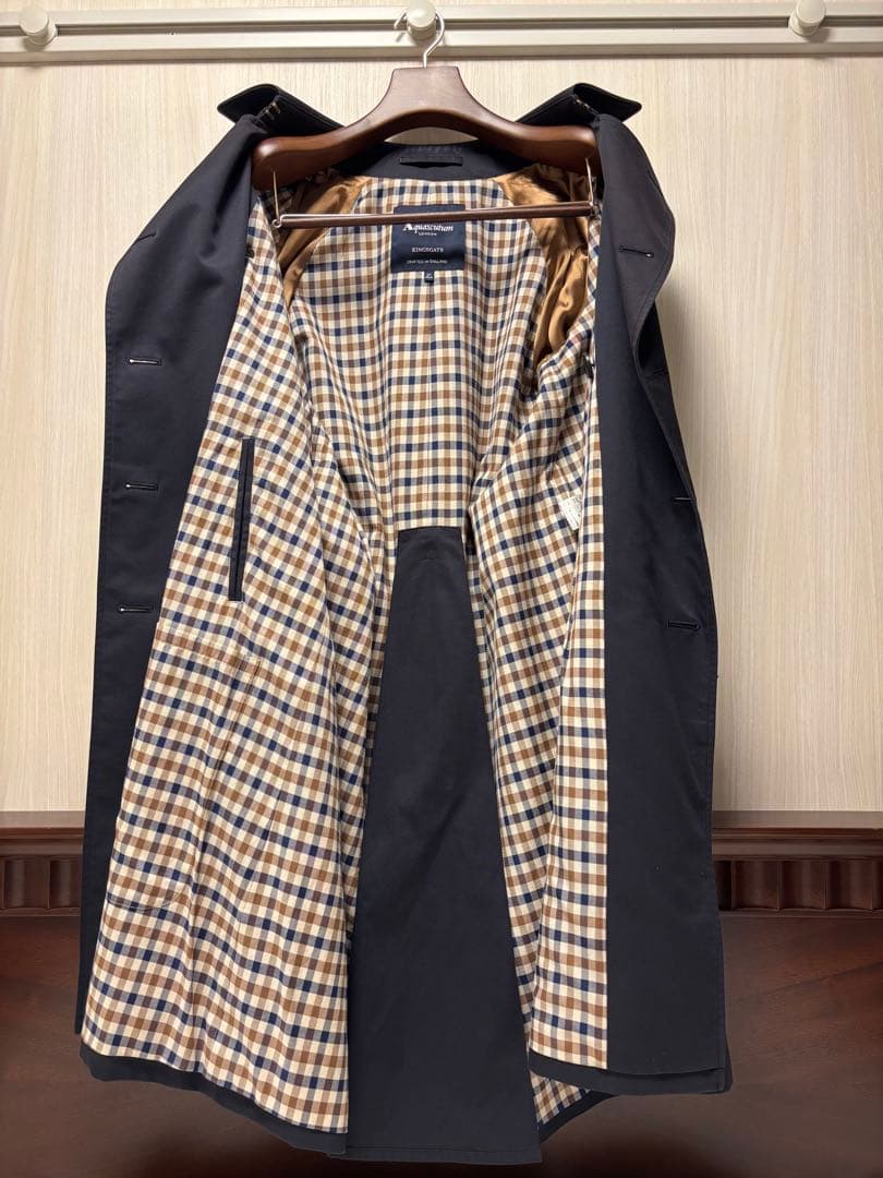 【セール】Aquascutum アクアスキュータム トレンチコート