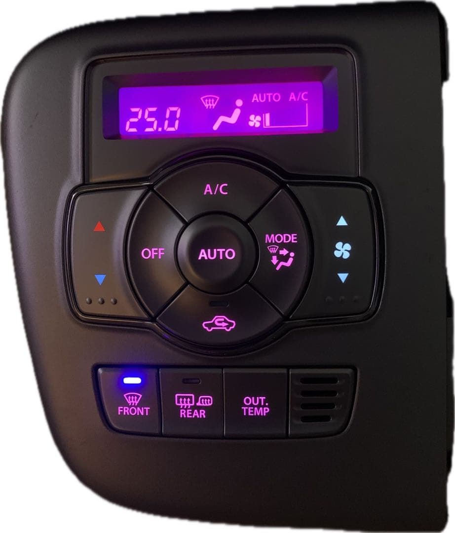 【打ち替え作業】エブリィ、ソリオ　エアコンスイッチLED打ち替えます⭐️