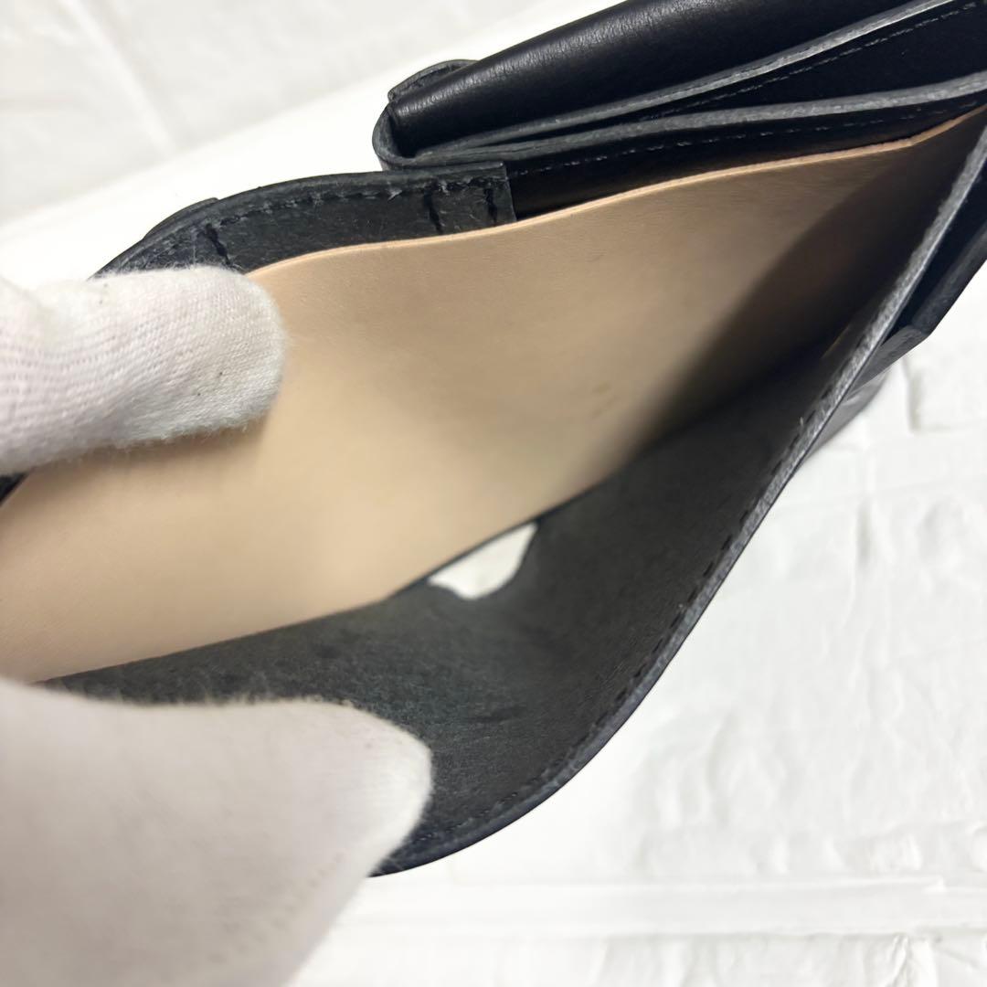 【新品未使用】 ビアベリー ハッチバック ブラック 折り財布 レザー