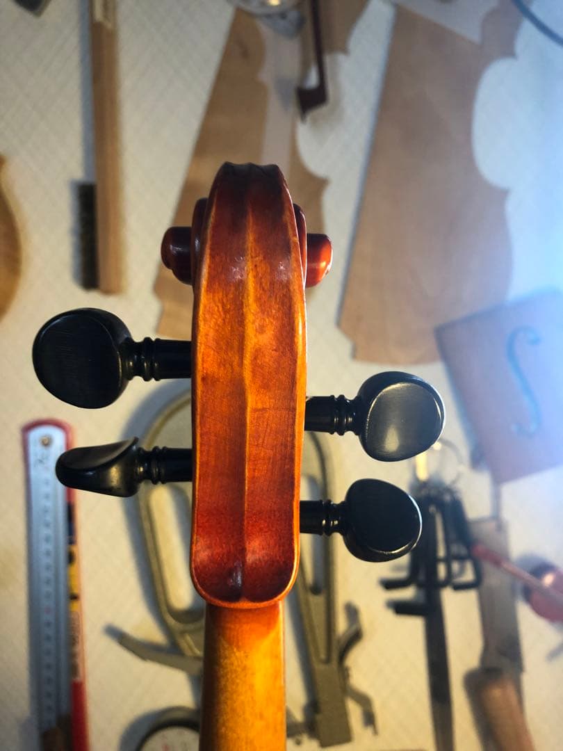 【駒&魂柱調整済】Suzuki分数バイオリンNo280 1/2 1977