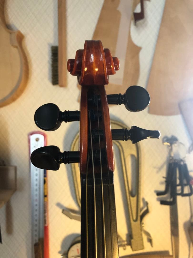 【駒&魂柱調整済】Suzuki分数バイオリンNo280 1/2 1977